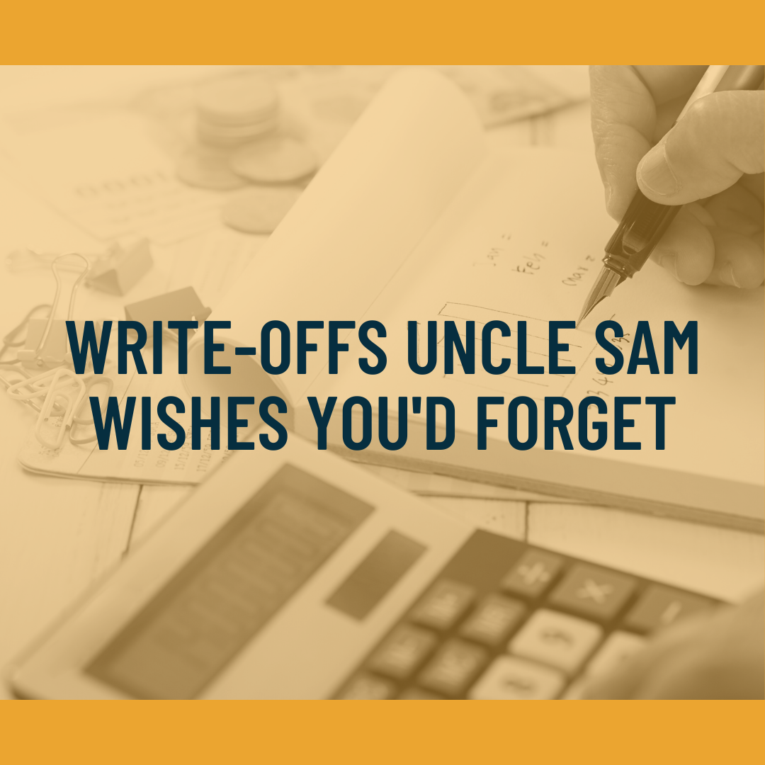 Write Off Uncle Sam Wished You'd Forget